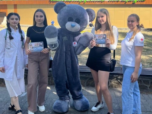 Занятие по оказанию первой медицинской помощи.